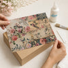 Papel de Seda Flores 2 67,5x46cm para Artesanato e Embalagens Psl-088 - Litoarte