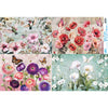 Papel de Seda Flores 4 67,5x46cm para Artesanato e Embalagens Psl-090 - Litoarte