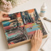 Papel de Seda Vintage 3 67,5x46cm para Artesanato e Embalagens Psl-096 - Litoarte