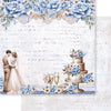 Papel para Scrapbook Dupla Face Felizes para Todo o Sempre 30,5x30,5cm para Scrapbook e Papelaria Criativa Sd-1403 - Litoarte