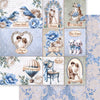 Papel para Scrapbook Dupla Face Felizes para Todo o Sempre 30,5x30,5cm para Scrapbook e Papelaria Criativa Sd-1405 - Litoarte