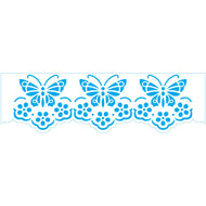 Stencil Art Barra 2 Barrado Pontos Decorativos Iii para Pintura Decorativa e Artesanato Stab2-053 - Litoarte