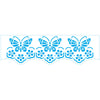 Stencil Art Barra 2 Barrado Pontos Decorativos Iii para Pintura Decorativa e Artesanato Stab2-053 - Litoarte