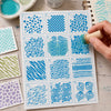 Kit Mini Stencil Coleção Goods 2 para Pintura Decorativa e Artesanato Stmi-038 - Litoarte