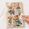 Transfer de Imagem Small Bear Fofuras 9,8x15cm para Artesanato e Decoração Tis-134 - Litoarte