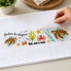 Transfer de Imagem Têxtil Barra - Mar 24x7cm para Artesanato e Customização em Tecido Ttb4-119 - Litoarte