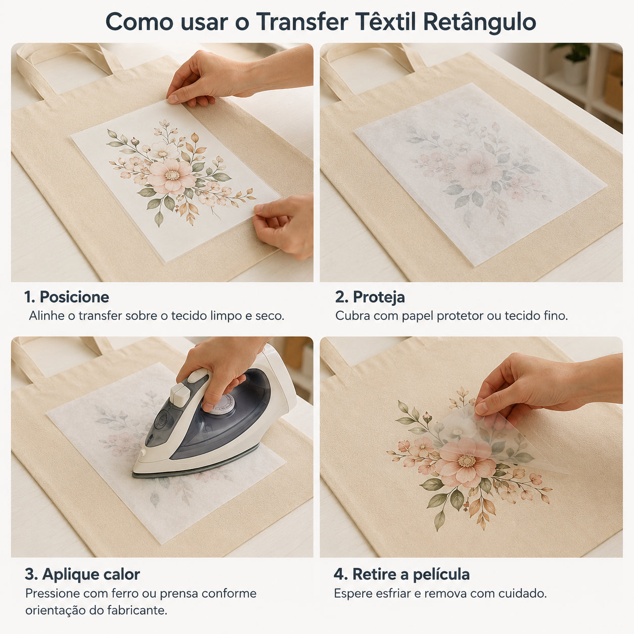 Transfer de Imagem Têxtil Retângulo - o Senhor É Minha Luz 20x27,5cm para Artesanato e Customização em Tecido Ttr6-072 - Litoarte