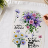 Transfer de Imagem Têxtil Retângulo - Amor Que Floresce 20x27,5cm para Artesanato e Customização em Tecido Ttr6-078 - Litoarte