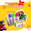Spray Espuma Divertida 150ml Roxo - Make+