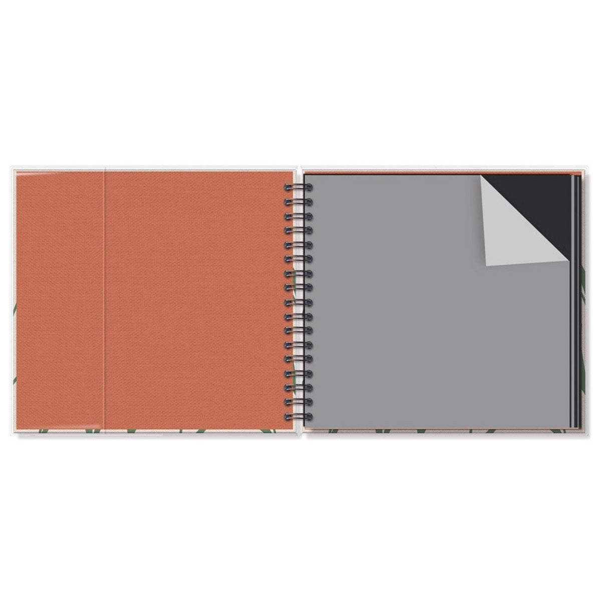 Álbum Fotos G 180g/m² 21,8x23cm com 30 Folhas Tulipas - Fina Ideia
