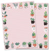 Refil Decorado 90g/m² 16,5x23,2cm com 30 Folhas Plantinhas - Fina Ideia