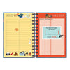 Diário Pautado 90g 11,8x17,5cm com 96 Folhas Viagem Momentos Especiais - Fina Ideia