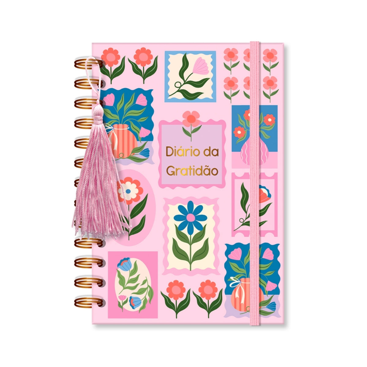 Diário Gratidão 90g 11,8x17,5cm com 80 Folhas Selinhos - Fina Ideia