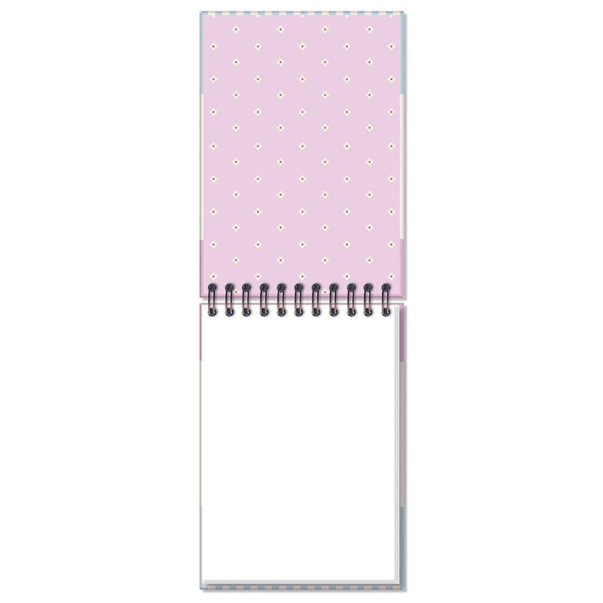 Caderno Ideias 120g 14,5x20,5cm com 80 Folhas Floral Gráfico - Fina Ideia