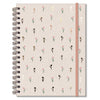 Caderno Colegial Pautado 90g 17,3x23,5cm com 80 Folhas 1 Matéria Tulipas - Fina Ideia