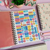 Caderno Colegial Pautado 90g 17,3x23,5cm com 80 Folhas 1 Matéria Tulipas - Fina Ideia
