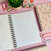 Caderno Colegial Pautado 90g 17,3x23,5cm com 80 Folhas 1 Matéria Tulipas - Fina Ideia