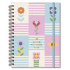 Caderno Colegial Folhas Removíveis 90g 16,5x23,2cm com 80 Folhas Floral Gráfico - Fina Ideia