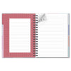 Caderno Colegial Folhas Removíveis 90g 16,5x23,2cm com 80 Folhas Floral Gráfico - Fina Ideia