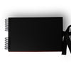 Álbum Fotos Fita Cetim 300g/m² 20,5x29cm com 40 Folhas Coração - Fina Ideia