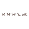 Stencil Pet Cachorrinhos 4x30cm para Pintura Decorativa e Artesanato 3756 - Opa