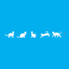 Stencil Pet Gatinhos 4x30cm para Pintura Decorativa e Artesanato 3757 - Opa