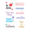 Stencil Frases Diversas 15x20cm para Pintura Decorativa e Artesanato 3773 - Opa