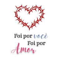 Stencil Religião Coroa de Cristo 15x20cm para Pintura Decorativa e Artesanato 3775 - Opa