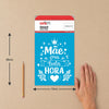Stencil Frase Mãe Pra Toda Hora 15x20cm para Pintura Decorativa e Artesanato 3772 - Opa