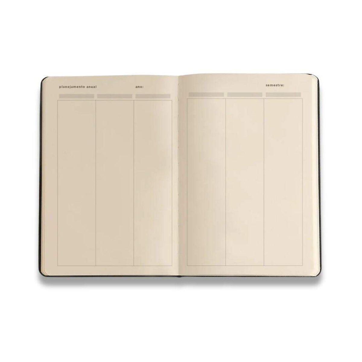 Planner Permanente Caderneta Quintal Literário Livraria para Planejamento e Organização - Cícero