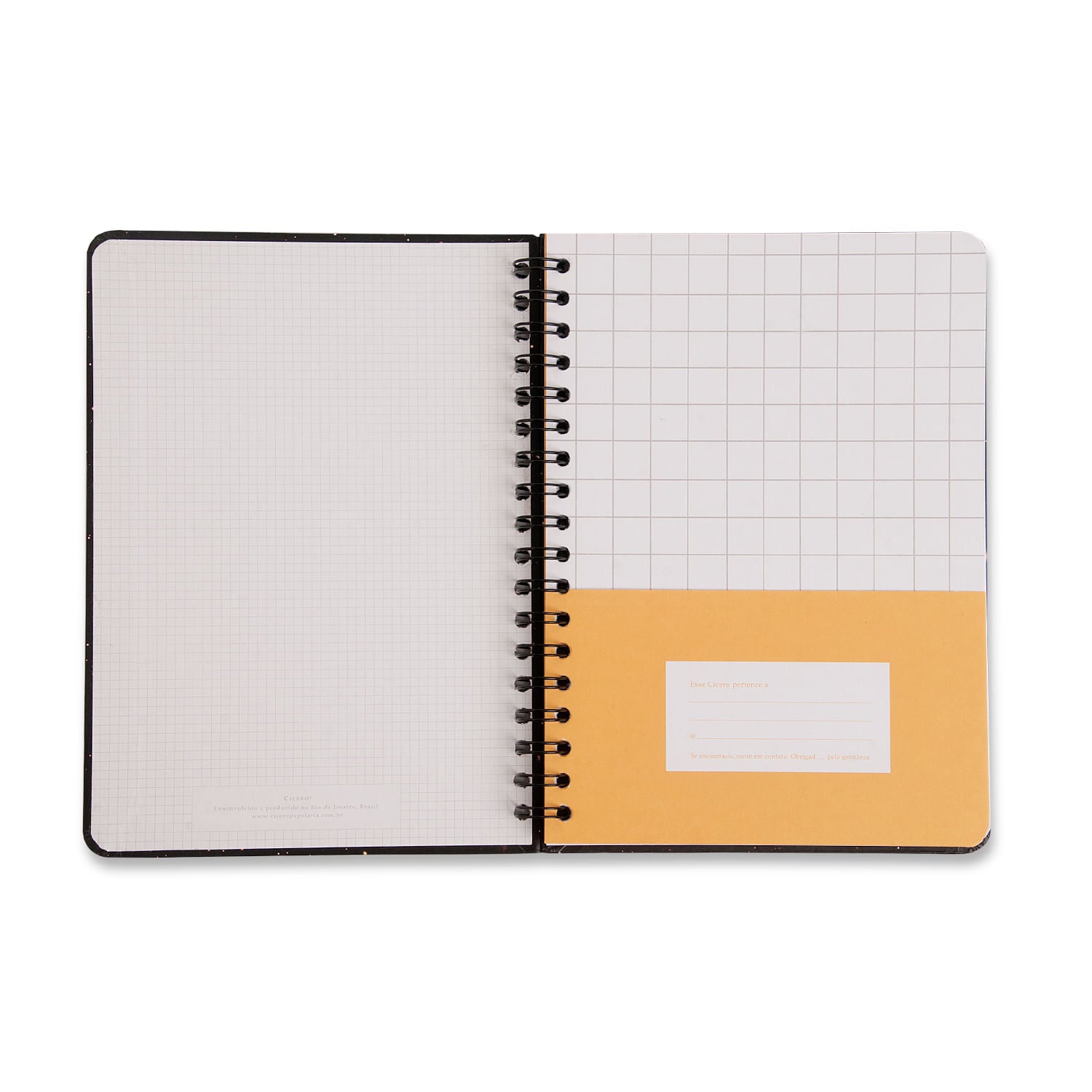 Caderno Espiral Colegial Quintal Literário 75g/m² 17,3x24cm com 80 Folhas Pautado - Contos - Cícero