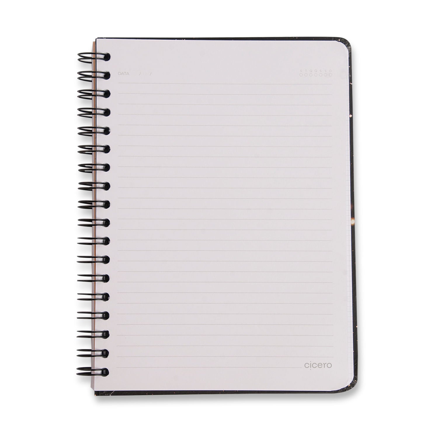 Caderno Espiral Colegial Frutare 75g/m² 17,3x24cm com 80 Folhas Pautado - Limão Siciliano - Cícero