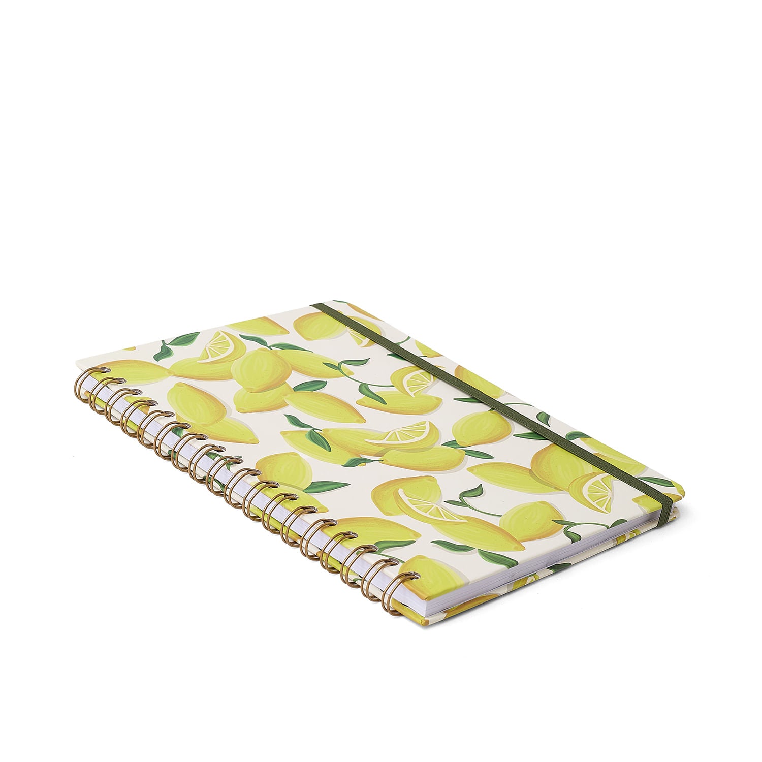 Caderno Espiral Colegial Frutare 75g/m² 17,3x24cm com 80 Folhas Pautado - Limão Siciliano - Cícero