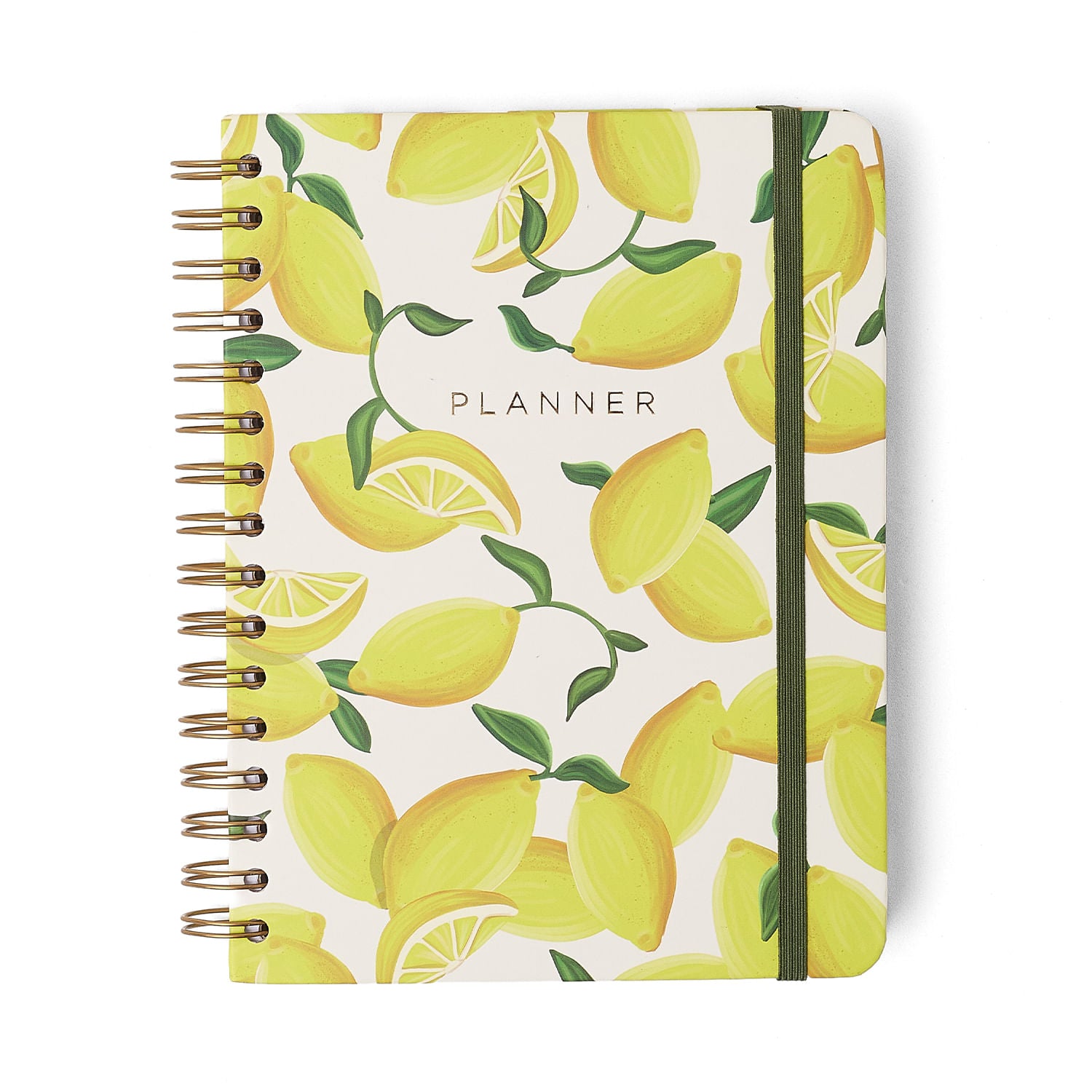 Planner Permanente Frutare Semanal Notas 80g/m² A5 14,8x21cm com 100 Páginas - Limão Siciliano - Cícero