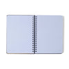 Caderno Espiral Colegial Quintal Literário 63g/m² 17,3x24cm com 160 Folhas Pautado - Tarde - Cícero