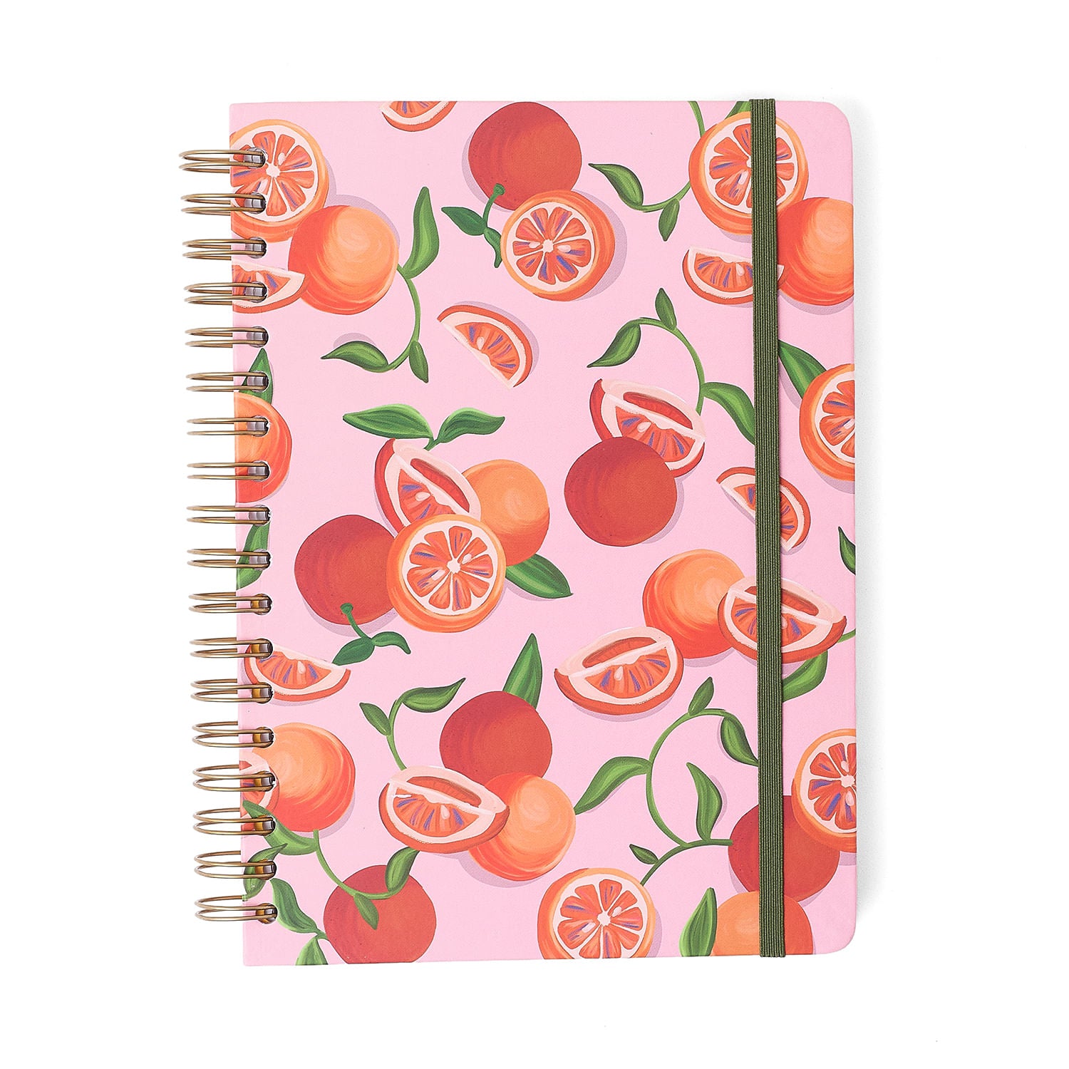 Caderno Espiral Colegial Frutare 63g/m² 17,3x24cm com 160 Folhas Pautado - Pomelo - Cícero