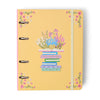 Caderno Criativo Argolado Quintal Literário 80g/m² 14,8x21cm Pautado & Pontado 80 Páginas - Contos - Cícero