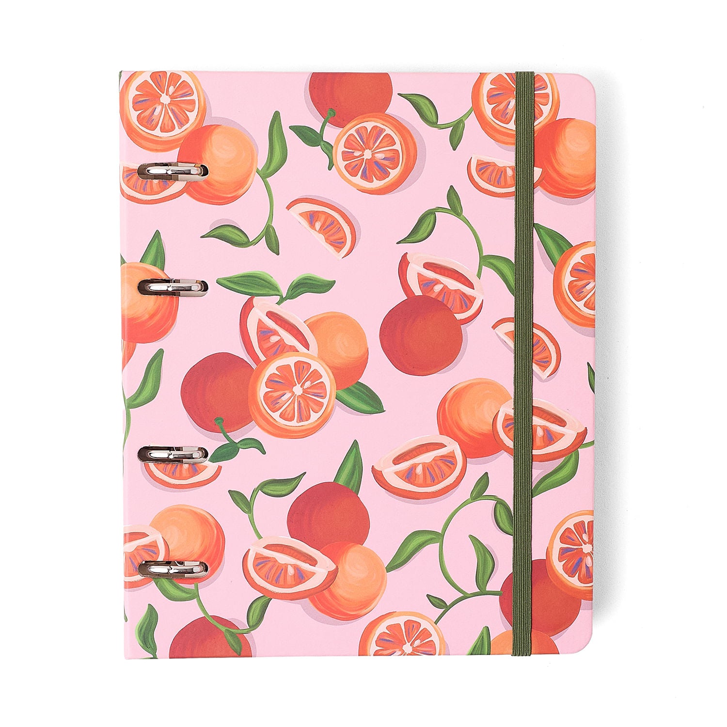Caderno Criativo Argolado Frutare 80g/m² A5 14,8x21cm Pautado & Pontado - Pomelo - Cícero