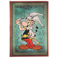 Caderno Paperblanks Asterix The Gaul Capa Dura Midi 120g 13x18cm 144 Paginas Pautado