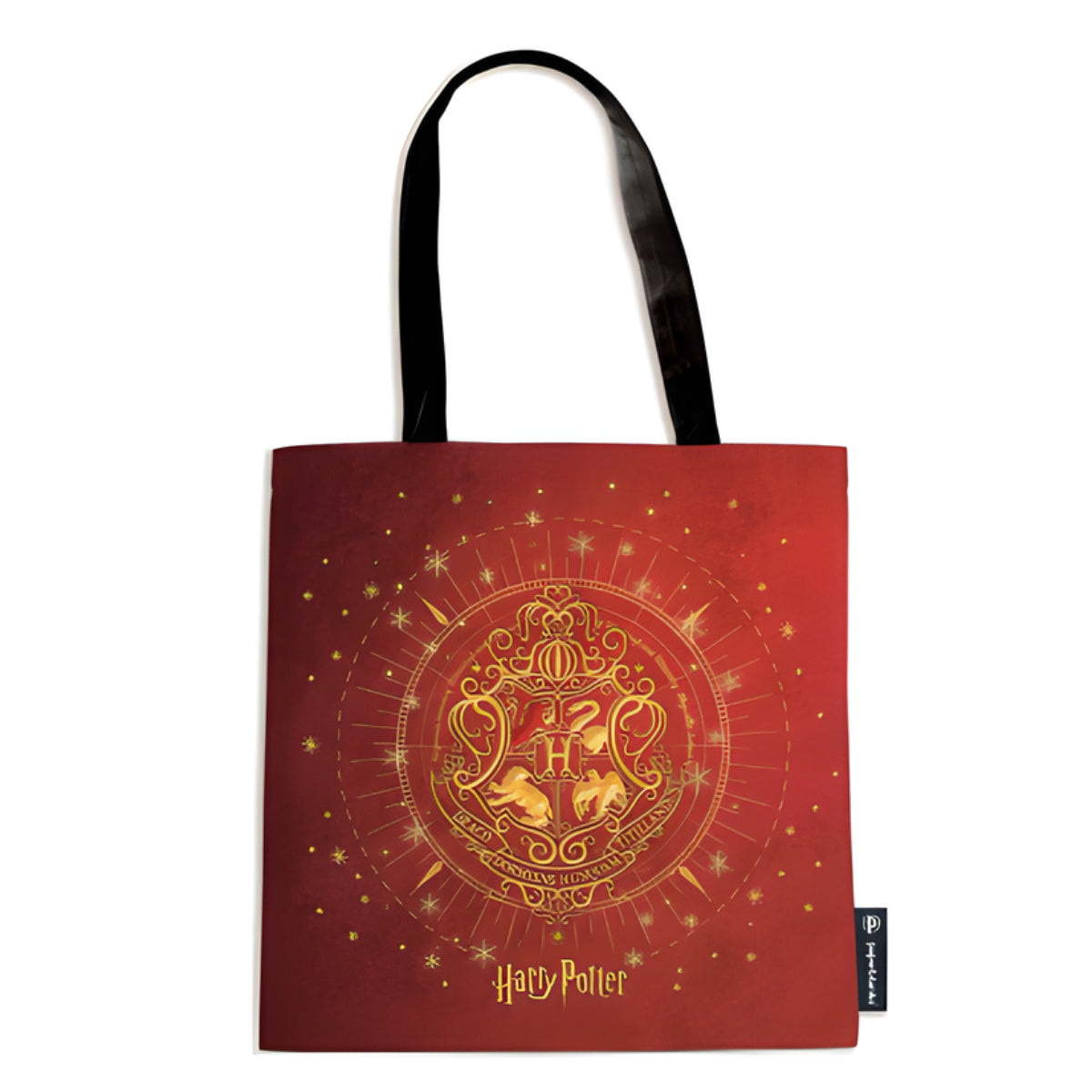Bolsa Canvas Bag Paperblanks Gryffindor Harry Potter 38x38cm em Algodão com Bolso Interno