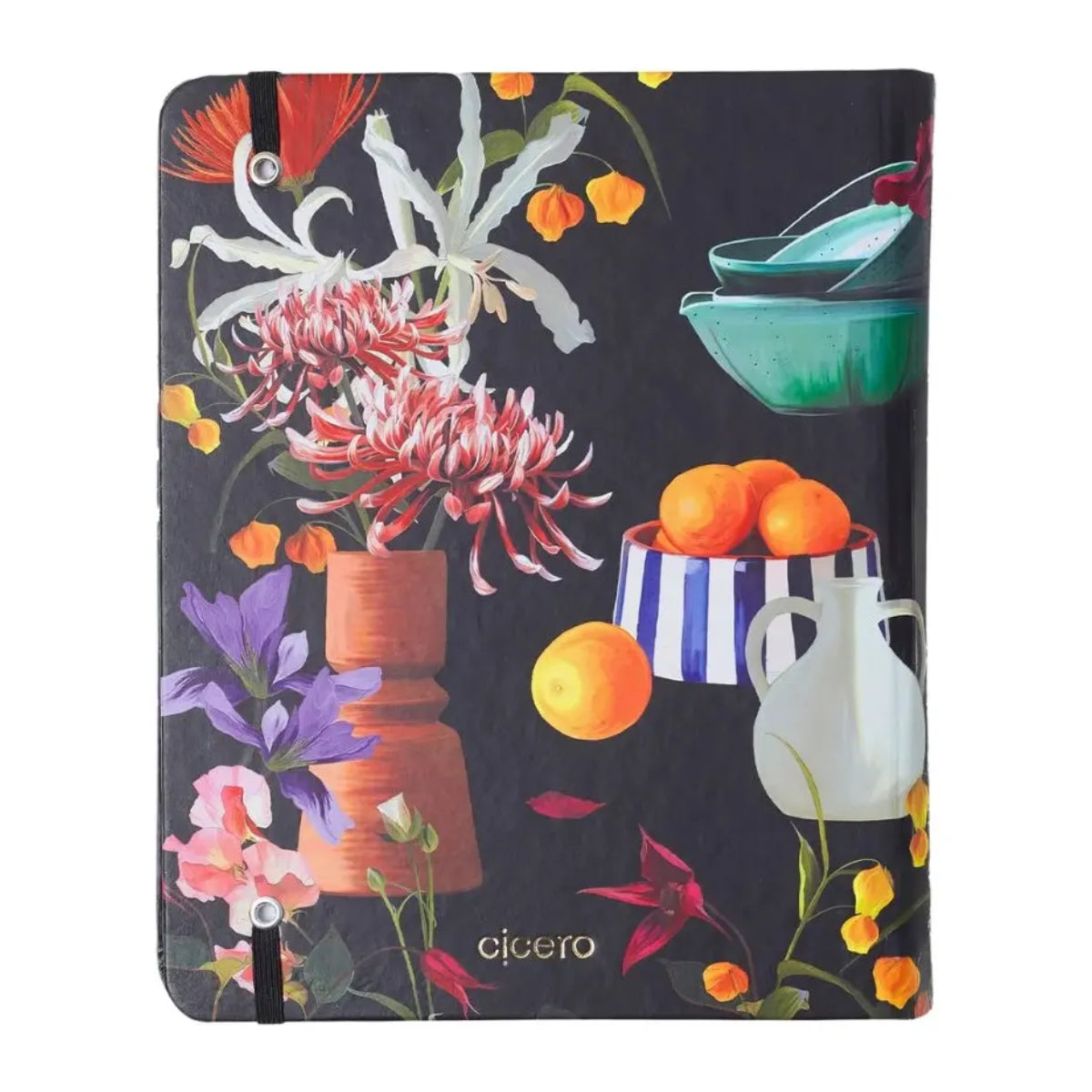 Caderno Organizador Pautado & Pontado A5 14,8x21cm - Ateliê Preto - Cícero