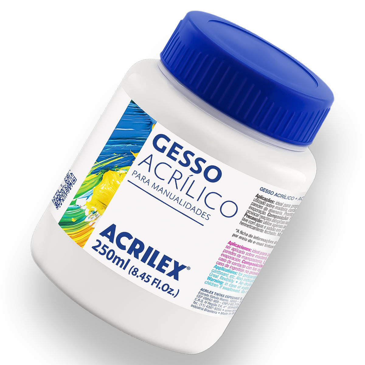 Gesso Acrilico Acrilex Branco 250ml - 13325