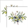 Guardanapo para Decoupage Ppd 33x33cm com 2 Unidades - Azeitonas e Ervas 