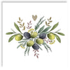 Guardanapo para Decoupage Ppd 33x33cm com 2 Unidades - Azeitonas e Ervas 