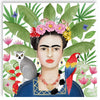 Guardanapo para Decoupage Ppd 33x33cm com 20 Unidades - Frida Kahlo & Animais 