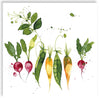 Guardanapo para Decoupage Ppd 33x33cm com 2 Unidades - Vegetais Verdes 
