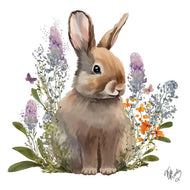 Guardanapo para Decoupage Ppd 33x33cm com 20 Unidades - Coelho Bela