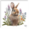Guardanapo para Decoupage Ppd 33x33cm com 2 Unidades - Coelho Bela