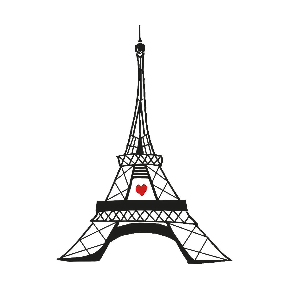 Guardanapo para Decoupage Ppd 33x33cm com 2 Unidades - Torre Eiffel Paris