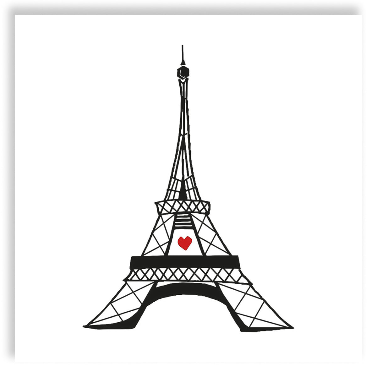 Guardanapo para Decoupage Ppd 33x33cm com 2 Unidades - Torre Eiffel Paris